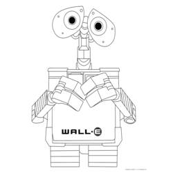 Malvorlage: Wall-E (Animierte Filme) #132119 - Kostenlose Malvorlagen zum Ausdrucken