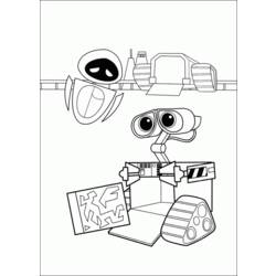 Malvorlage: Wall-E (Animierte Filme) #132188 - Kostenlose Malvorlagen zum Ausdrucken