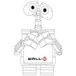 Malvorlage: Wall-E (Animierte Filme) #132237 - Kostenlose Malvorlagen zum Ausdrucken