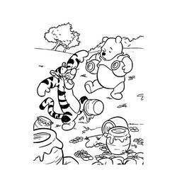 Malvorlage: Winnie Puuh (Animierte Filme) #28798 - Kostenlose Malvorlagen zum Ausdrucken