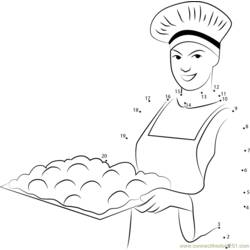 Malvorlage: Bäcker (Berufe und Berufe) #89901 - Kostenlose Malvorlagen zum Ausdrucken