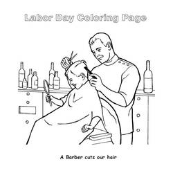 Malvorlage: Barbier (Berufe und Berufe) #88907 - Kostenlose Malvorlagen zum Ausdrucken