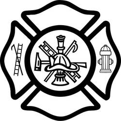 Malvorlage: Feuerwehrmann (Berufe und Berufe) #105761 - Kostenlose Malvorlagen zum Ausdrucken