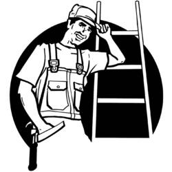 Malvorlage: Heimwerker (Berufe und Berufe) #90433 - Kostenlose Malvorlagen zum Ausdrucken