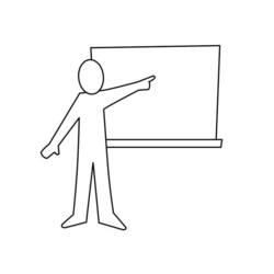 Malvorlage: Lehrer / Lehrer (Berufe und Berufe) #94378 - Kostenlose Malvorlagen zum Ausdrucken
