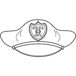 Malvorlage: Polizist (Berufe und Berufe) #105505 - Kostenlose Malvorlagen zum Ausdrucken