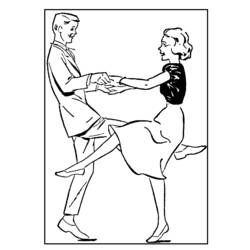 Malvorlage: Tänzerin / Tänzerin (Berufe und Berufe) #92197 - Kostenlose Malvorlagen zum Ausdrucken
