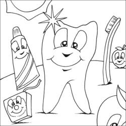 Malvorlage: Zahnarzt (Berufe und Berufe) #92813 - Kostenlose Malvorlagen zum Ausdrucken