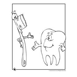 Malvorlage: Zahnarzt (Berufe und Berufe) #92858 - Kostenlose Malvorlagen zum Ausdrucken