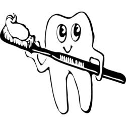 Malvorlage: Zahnarzt (Berufe und Berufe) #93145 - Kostenlose Malvorlagen zum Ausdrucken