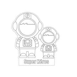 Malvorlage: Astronaut (Berufe und Karrieren) #87647 - Kostenlose Malvorlagen zum Ausdrucken