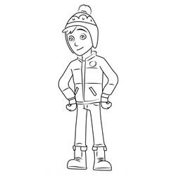 Zeichnungen zum Ausmalen: Jake PAW Patrol - Kostenlose Malvorlagen zum Ausdrucken