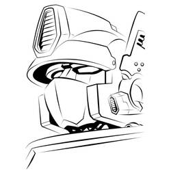 Zeichnungen zum Ausmalen: Optimus Prime - Kostenlose Malvorlagen zum Ausdrucken