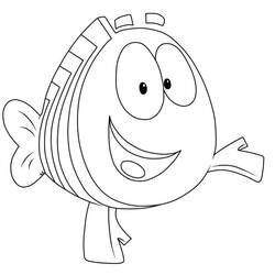 Zeichnungen zum Ausmalen: Bubble Guppies - Kostenlose Malvorlagen zum Ausdrucken