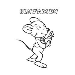 Zeichnungen zum Ausmalen: Geronimo Stilton - Kostenlose Malvorlagen zum Ausdrucken