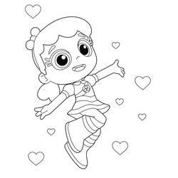 Zeichnungen zum Ausmalen: Talia und the Rainbow Kingdom - Kostenlose Malvorlagen zum Ausdrucken