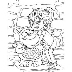 Zeichnungen zum Ausmalen: Vampirina - Kostenlose Malvorlagen zum Ausdrucken