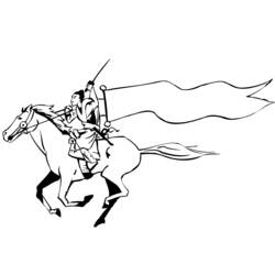 Malvorlage: Samurai (Fantasy- und Abenteuer-Charaktere) #107288 - Kostenlose Malvorlagen zum Ausdrucken