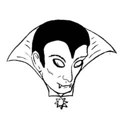 Malvorlage: Vampir (Fantasy- und Abenteuer-Charaktere) #85890 - Kostenlose Malvorlagen zum Ausdrucken