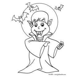 Malvorlage: Vampir (Fantasy- und Abenteuer-Charaktere) #85948 - Kostenlose Malvorlagen zum Ausdrucken
