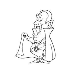 Malvorlage: Vampir (Fantasy- und Abenteuer-Charaktere) #85954 - Kostenlose Malvorlagen zum Ausdrucken