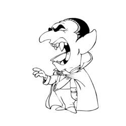 Malvorlage: Vampir (Fantasy- und Abenteuer-Charaktere) #85969 - Kostenlose Malvorlagen zum Ausdrucken