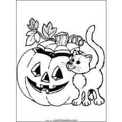 Malvorlage: Halloween (Feiertage und besondere Anlässe) #55151 - Kostenlose Malvorlagen zum Ausdrucken