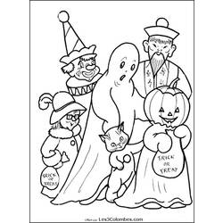 Malvorlage: Halloween (Feiertage und besondere Anlässe) #55160 - Kostenlose Malvorlagen zum Ausdrucken