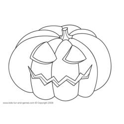 Malvorlage: Halloween (Feiertage und besondere Anlässe) #55166 - Kostenlose Malvorlagen zum Ausdrucken