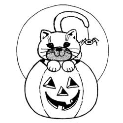 Malvorlage: Halloween (Feiertage und besondere Anlässe) #55179 - Kostenlose Malvorlagen zum Ausdrucken