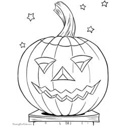 Malvorlage: Halloween (Feiertage und besondere Anlässe) #55199 - Kostenlose Malvorlagen zum Ausdrucken