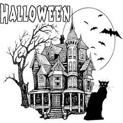 Malvorlage: Halloween (Feiertage und besondere Anlässe) #55220 - Kostenlose Malvorlagen zum Ausdrucken