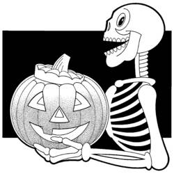 Malvorlage: Halloween (Feiertage und besondere Anlässe) #55254 - Kostenlose Malvorlagen zum Ausdrucken