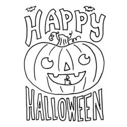 Malvorlage: Halloween (Feiertage und besondere Anlässe) #55328 - Kostenlose Malvorlagen zum Ausdrucken
