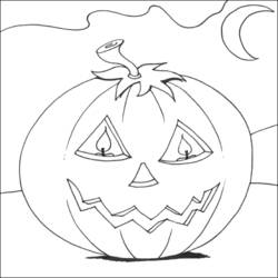 Malvorlage: Halloween (Feiertage und besondere Anlässe) #55375 - Kostenlose Malvorlagen zum Ausdrucken