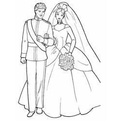 Malvorlage: Hochzeit (Feiertage und besondere Anlässe) #55946 - Kostenlose Malvorlagen zum Ausdrucken