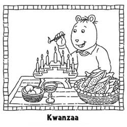 Malvorlage: Kwanzaa (Feiertage und besondere Anlässe) #60431 - Kostenlose Malvorlagen zum Ausdrucken