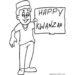 Malvorlage: Kwanzaa (Feiertage und besondere Anlässe) #60471 - Kostenlose Malvorlagen zum Ausdrucken