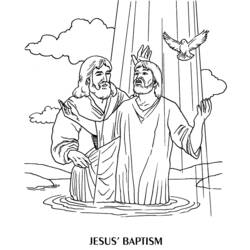 Malvorlage: Taufe (Feiertage und besondere Anlässe) #57467 - Kostenlose Malvorlagen zum Ausdrucken