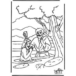 Malvorlage: Taufe (Feiertage und besondere Anlässe) #57502 - Kostenlose Malvorlagen zum Ausdrucken