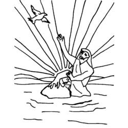 Malvorlage: Taufe (Feiertage und besondere Anlässe) #57559 - Kostenlose Malvorlagen zum Ausdrucken