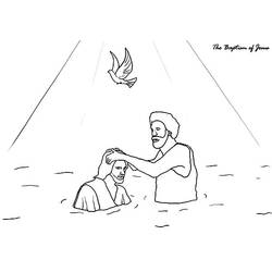 Malvorlage: Taufe (Feiertage und besondere Anlässe) #57664 - Kostenlose Malvorlagen zum Ausdrucken