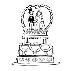 Malvorlage: Hochzeit (Feiertage und Feiern) #55955 - Kostenlose Malvorlagen zum Ausdrucken