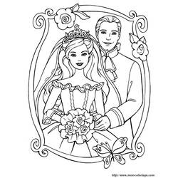 Malvorlage: Hochzeit (Feiertage und Feiern) #55959 - Kostenlose Malvorlagen zum Ausdrucken