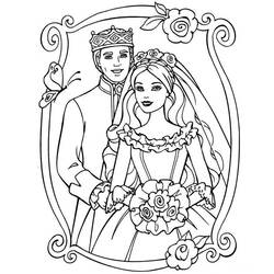 Malvorlage: Hochzeit (Feiertage und Feiern) #55966 - Kostenlose Malvorlagen zum Ausdrucken