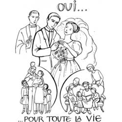Malvorlage: Hochzeit (Feiertage und Feiern) #55998 - Kostenlose Malvorlagen zum Ausdrucken
