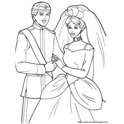 Malvorlage: Hochzeit (Feiertage und Feiern) #56031 - Kostenlose Malvorlagen zum Ausdrucken