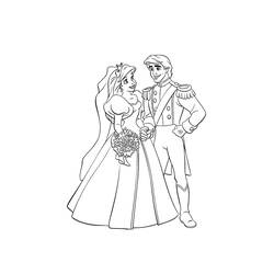 Malvorlage: Hochzeit (Feiertage und Feiern) #56079 - Kostenlose Malvorlagen zum Ausdrucken