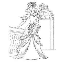 Malvorlage: Hochzeit (Feiertage und Feiern) #56099 - Kostenlose Malvorlagen zum Ausdrucken