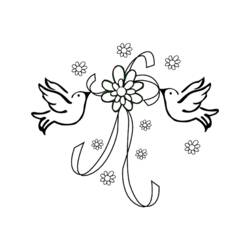 Malvorlage: Hochzeit (Feiertage und Feiern) #56185 - Kostenlose Malvorlagen zum Ausdrucken